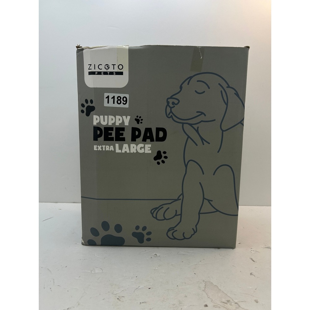 Zicoto Pets Puppy Pee Pad Extra Large 72x72 Gray